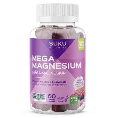 Suku Vitamins - Mega Magnesium, 60 Gummies