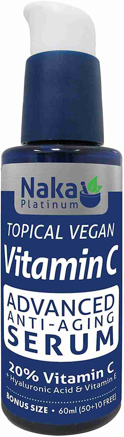 Naka Topical Vegan Vitamin C Anti-Aging Serum, 60 mL