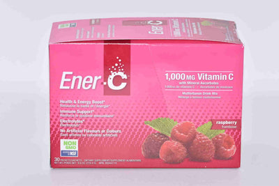 Ener-C Raspberry Vitamin C Drink Mix, 30 Packets