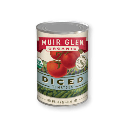 Muir Glen Organic Diced Tomatoes, 796 mL