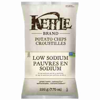 Kettle - Low Sodium Chips, 198G