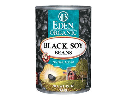 Eden Organic Black Soy Beans - 398Ml
