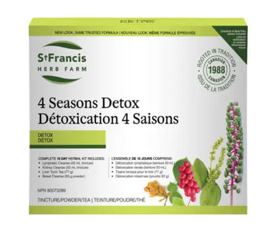 St Francis 4 Seasons Detox Kit