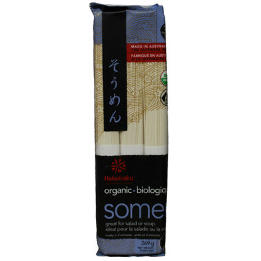 Hakubaku Organic Wheat Somen Noodles, 269 g