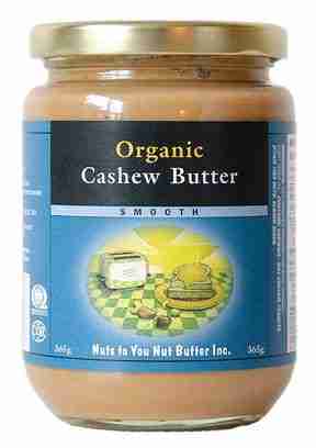 Nuts To You Nut Butter - Smooth Cashew Butter - 365G