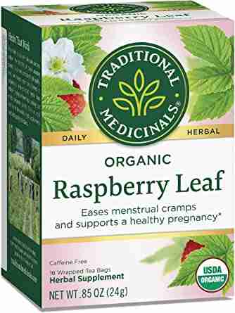 Traditional Medicinals - Organic Raspberry Tea Leaf, 16 Bags