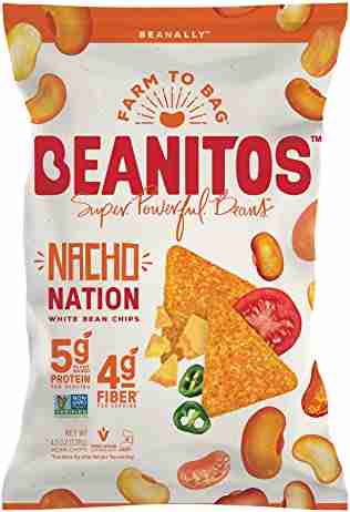Beanitos Bean Chips: Nacho Nation - 128G