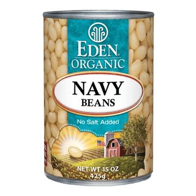 Eden Organic Navy Beans - 398Ml
