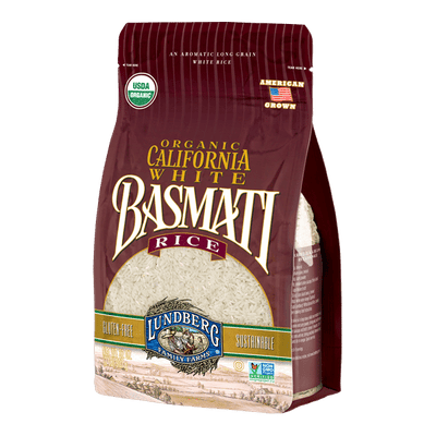 Lundberg California White Basmati Rice - 907G