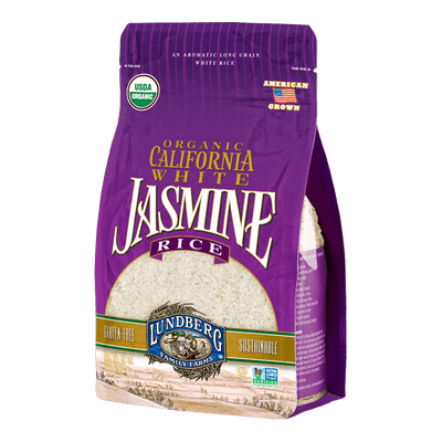 Lundberg California White Jasmine Rice - 907G