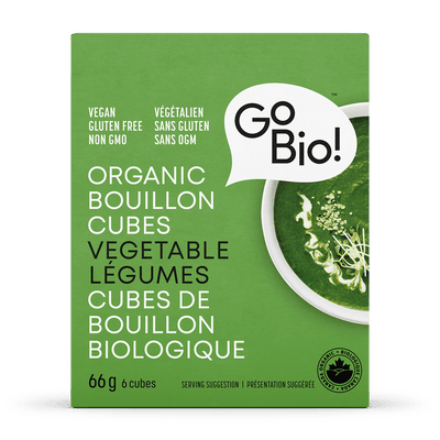 Go Bio Food Organic Bouillon Cubes: Vegetable - 66G