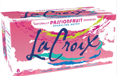 La Croix Passion Fruit Sparkling Water (8 Pack)