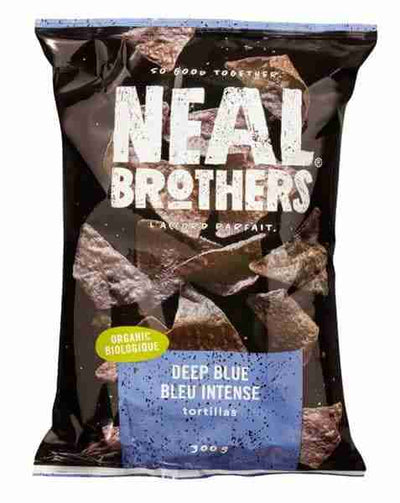 Neal Brothers Organic Deep Blue Tortilla Chips, 300 g