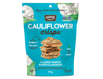 Hippie Snacks Cauliflower Crisps Ranch 70G