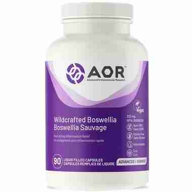 AOR Wildcrafted Boswellia 90 Liquid Filled Capsules