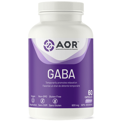 AOR GABA, 120 Capsules