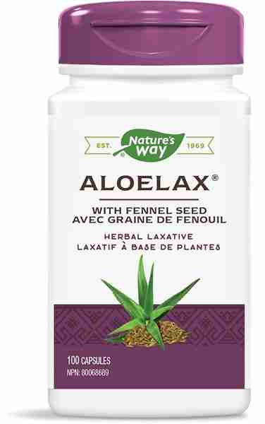 Nature's Way Aloelax, 100 Capsules