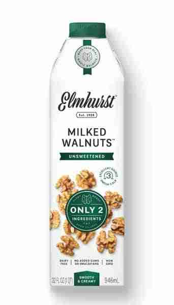Elmhurst - Unsweetened Walnut Milk, 946Ml
