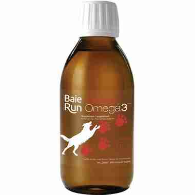 Baie Run - Canine Omega-3: Smoky Meat Flavour, 200Ml