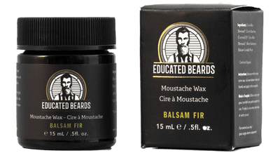 Educated Beards Balsam Fir MOUSTACHE WAX / 15ML / 0.5 FL OZ