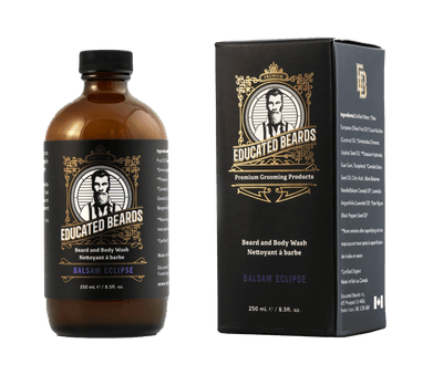 Educated Beards Balsam Eclipse BEARD WASH / 250ML / 8.5 FL OZ