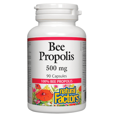 Natural Factors Bee Propolis 500Mg 90 Capsules