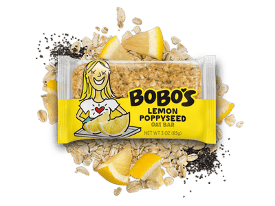 Bobo's - Lemon Poppyseed Oat Bar, 85G