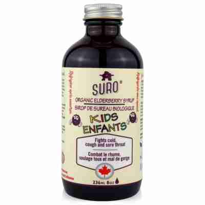 SURO - Organic Elderberry Syrup Kids, 236Ml