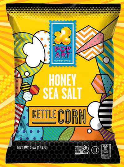 Pop Art Popcorn Honey Sea Salt 128G