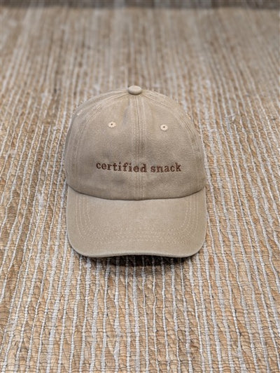 Certified Snack Hat - Beige