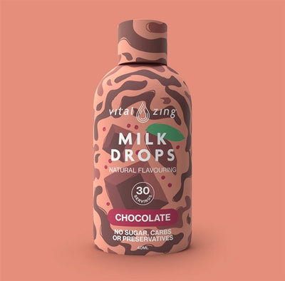 Vital Zing Milk Drops - Chocolate, 40Ml