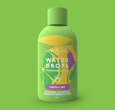 Vital Zing Water Drops - Lemon Lime, 45Ml