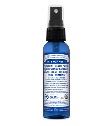 Dr.Bronners Peppermint Hand Sanitizer 59Ml