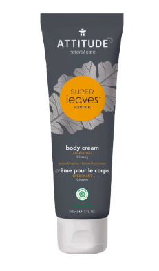 Attitude Living - Men's Energizing Body Cream, 240Ml