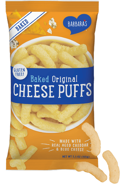 Barbara's Baked Original Cheez Puffs, 155 g