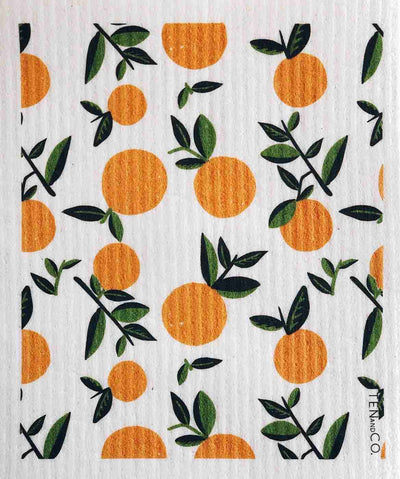 Ten And Co. Sponge Cloth X Citrus Orange