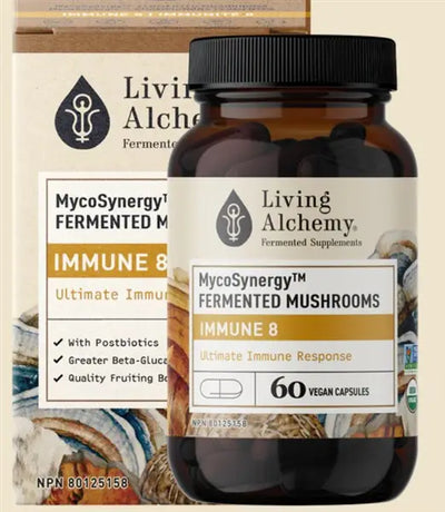 Living Alchemy Mycosynergy Immune 8, 60Caps