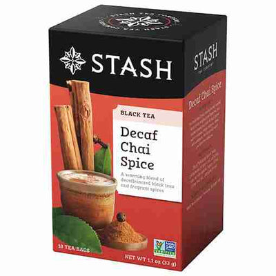 Stash - Chai Spice Decaf Tea, 18 Ct