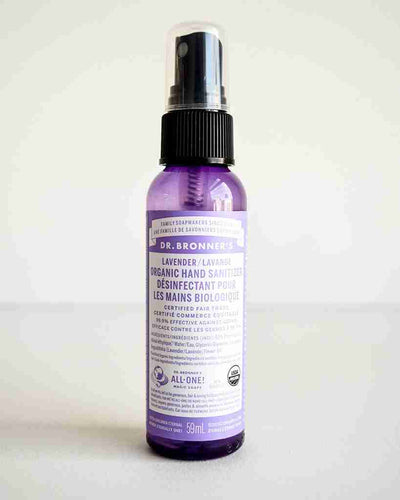 Dr. Bronner's Organic Hand Sanitizer: Lavender - 59Ml