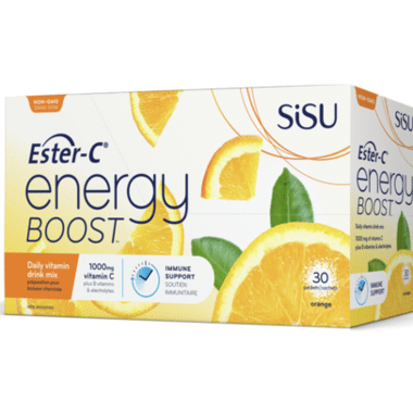 SISU Ester-C Energy Boost Orange 30 Packets