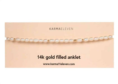 Karma Eleven - Pearl Anklet