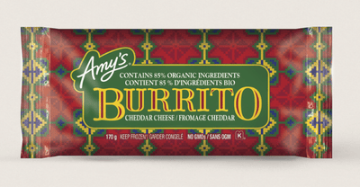 Amy's - Bean & Cheese Burrito, 170G