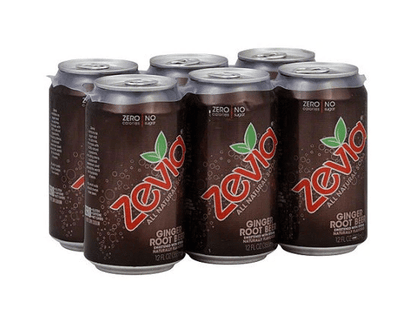 Zevia Ginger Root Beer - 6X355ml