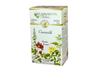 Celebration Herbals Organic Cornsilk Tea, 24Bgs