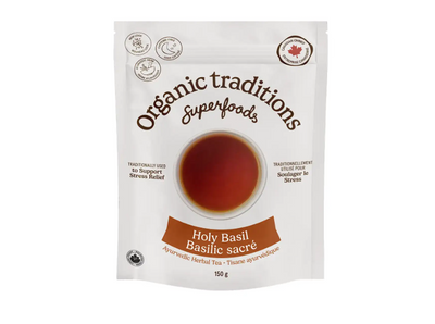 Organic Traditions Holy Basil Tea, 150 g