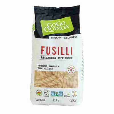 GoGo Quinoa Rice & Quinoa Fusilli, 227 g