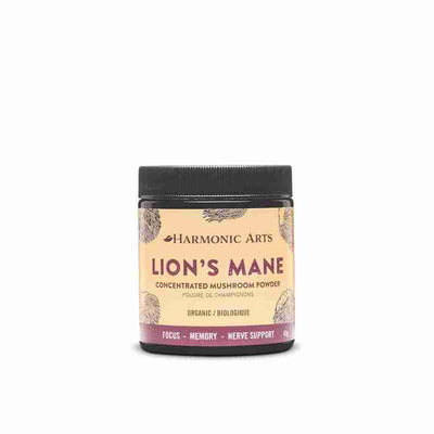 Harmonic Arts - Lions Mane Concentrated Mushroom Powder, 45G
