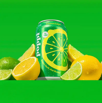 Poppi Lemon Lime Soda, 355Ml