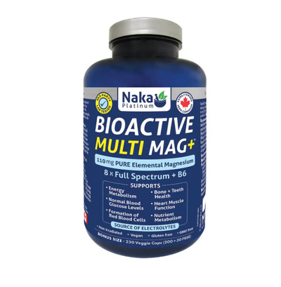 Naka Bioactive Multi Mag+, 230 Caps