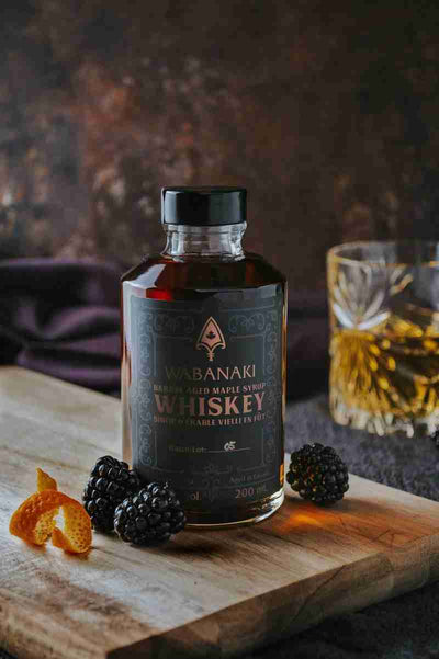 Wabanaki Barrel Aged Whiskey Maple Syrup 200Ml